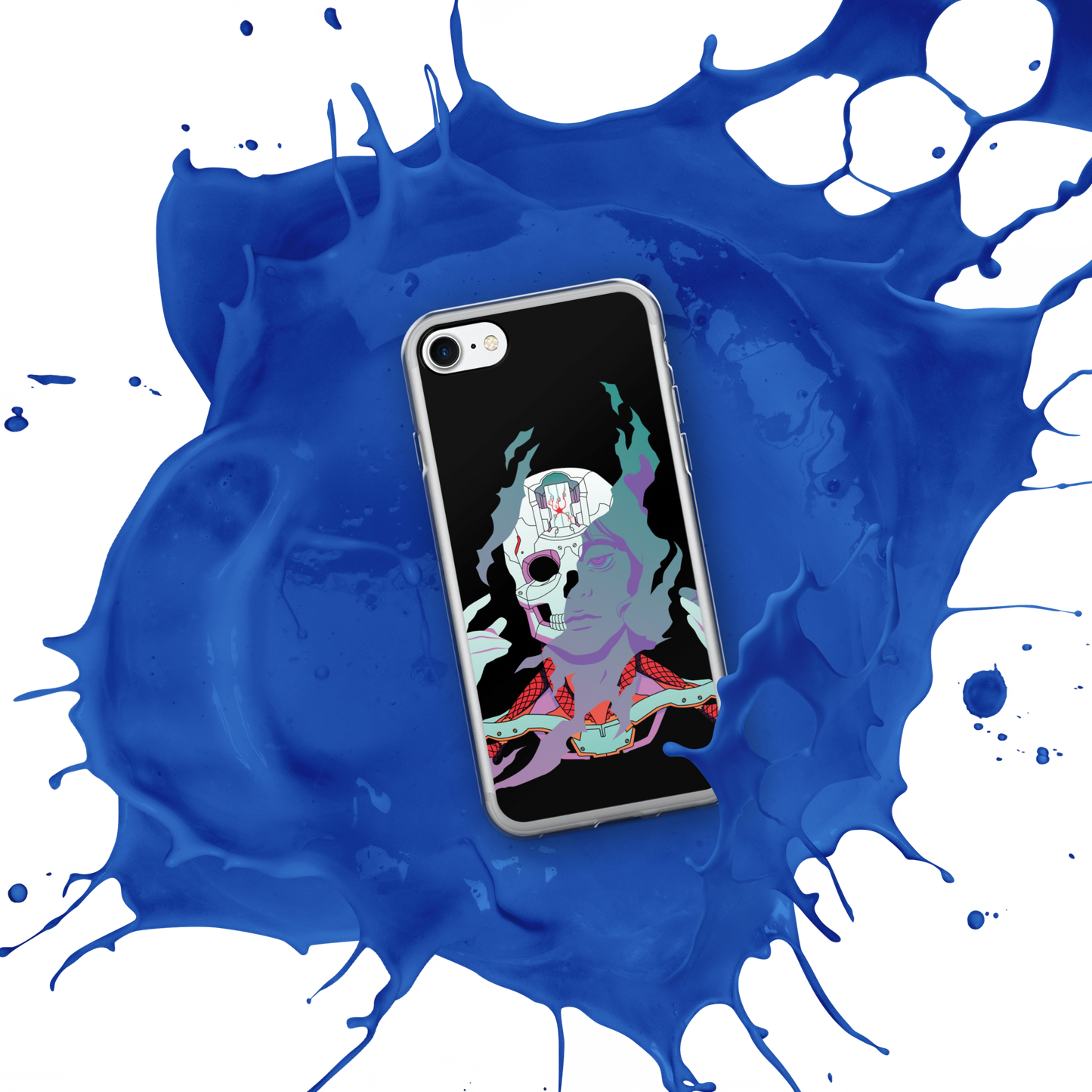 Cyborg (Magenta) | iPhone Case