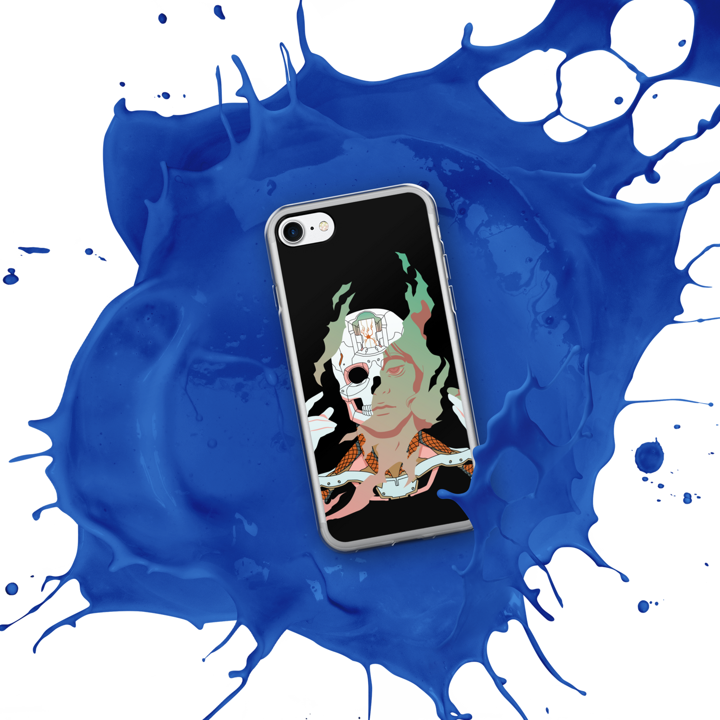 Cyborg (Green) | iPhone Case