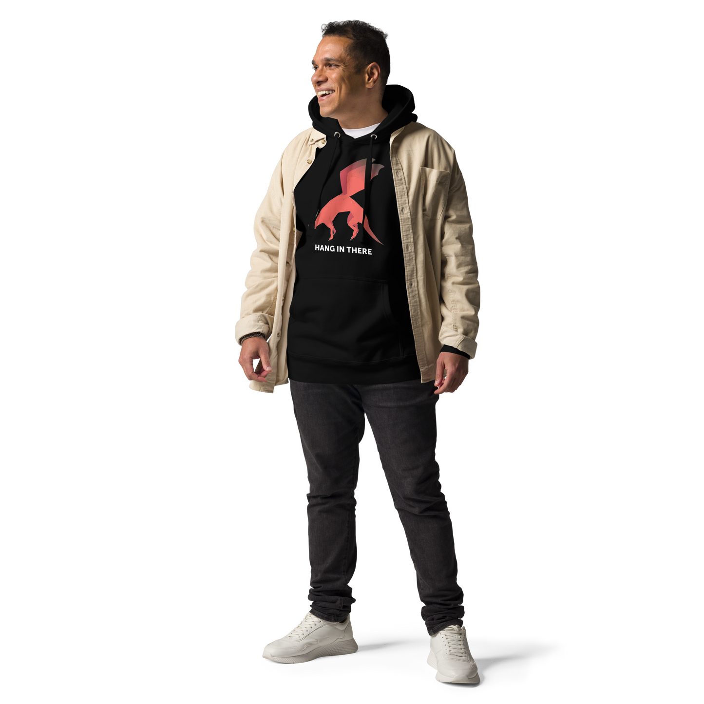 Hang in There Dragon | Heavy Premium Hoodie