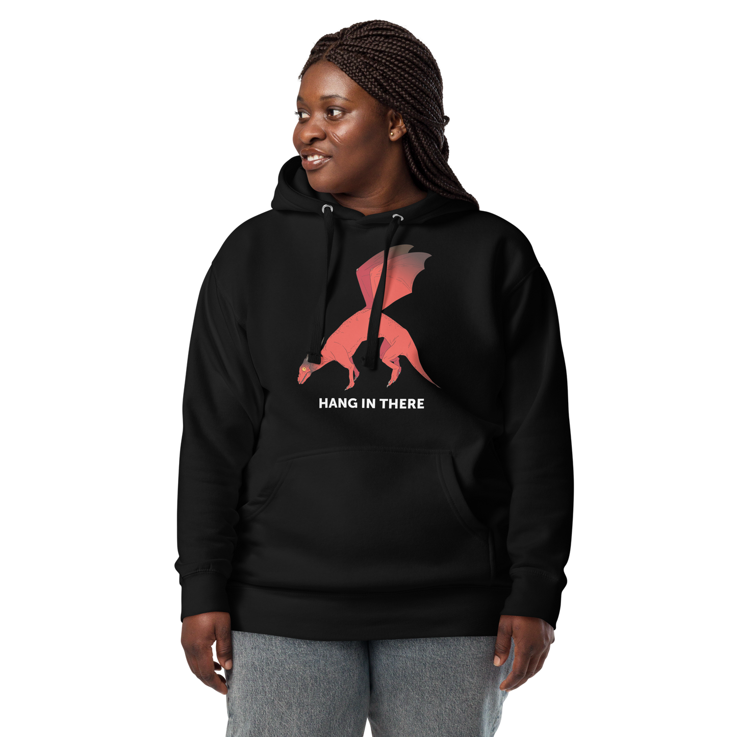 Hang in There Dragon | Heavy Premium Hoodie