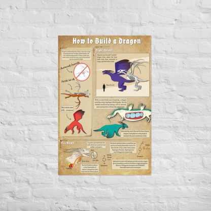How to Build a Dragon Poster