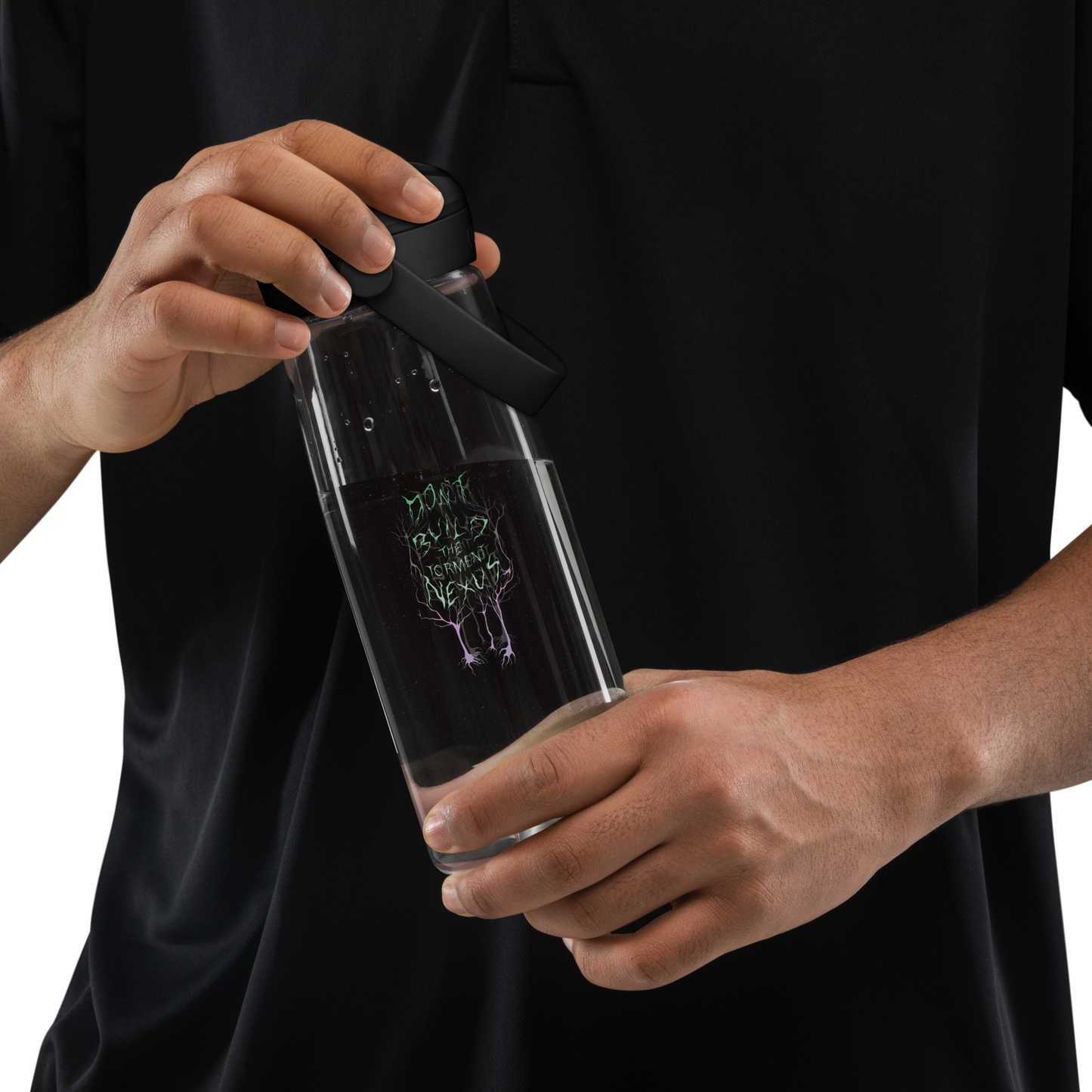 Torment Nexus | Flip Straw Water Bottle