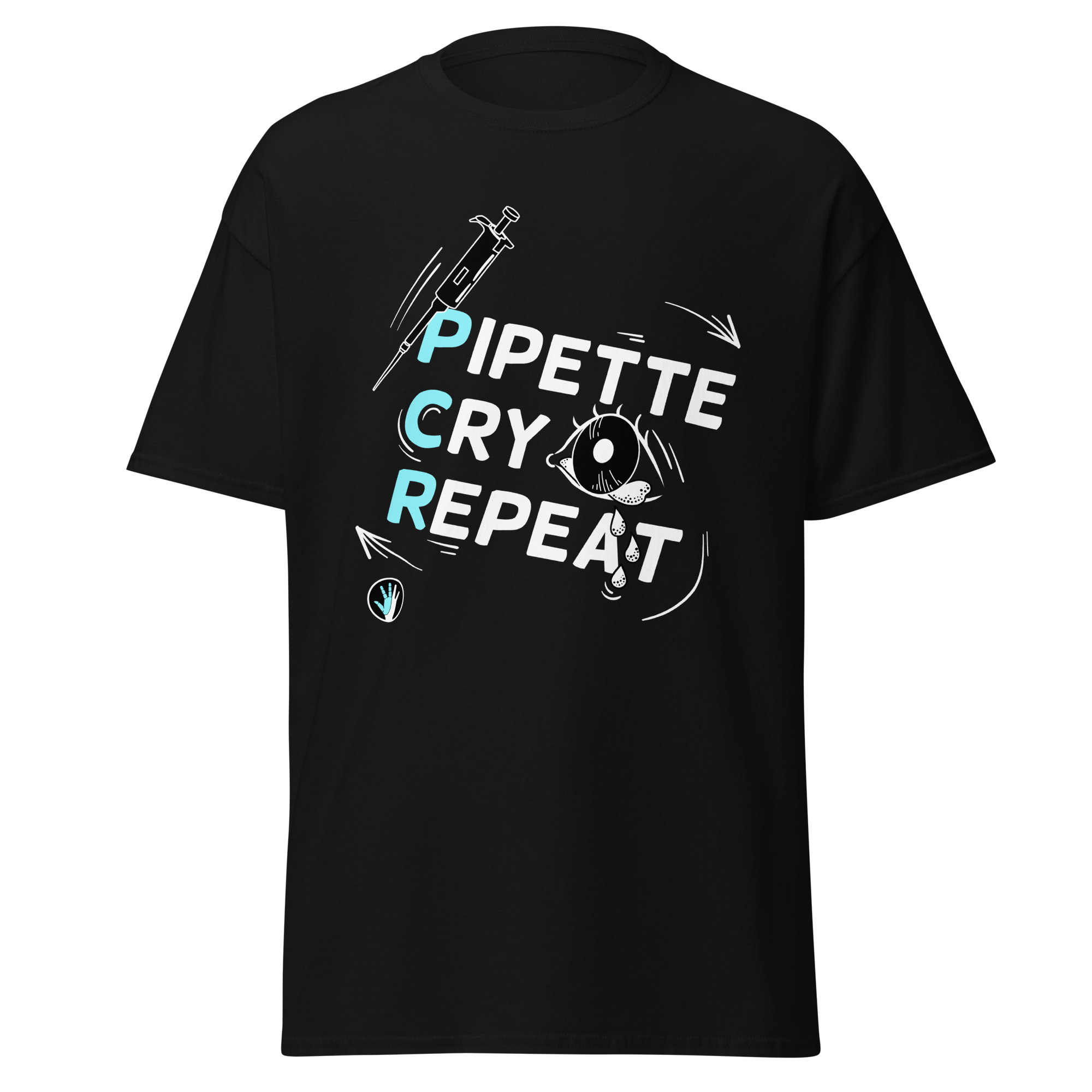 Pipette Cry Repeat | Unisex Classic tee – The Thought Emporium