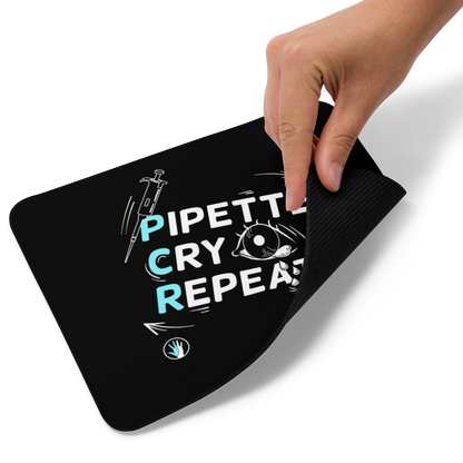 Pipette Cry Repeat | Mouse Pad