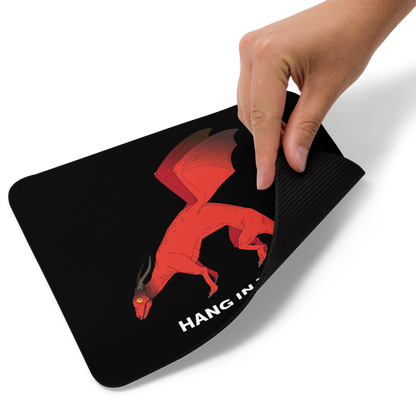 Hang in There Dragon | Mouse pad