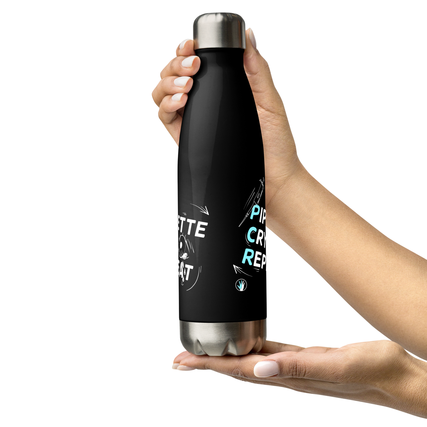 Pipette Cry Repeat | Stainless Steel Water Bottle