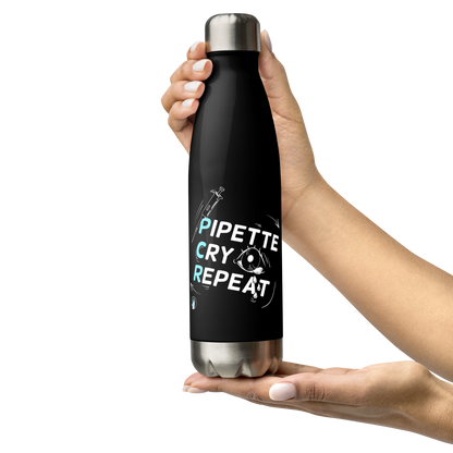 Pipette Cry Repeat | Stainless Steel Water Bottle