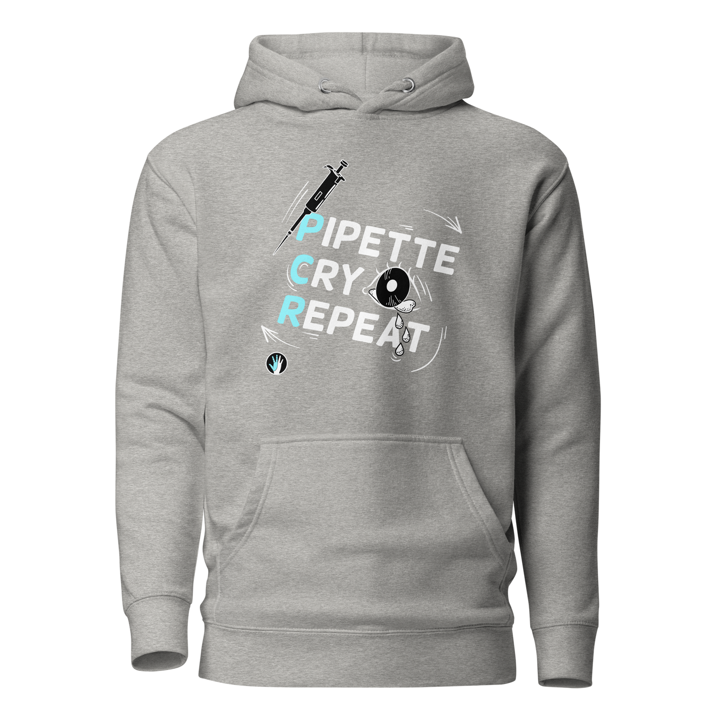 Pipette Cry Repeat | Heavy Premium Hoodie