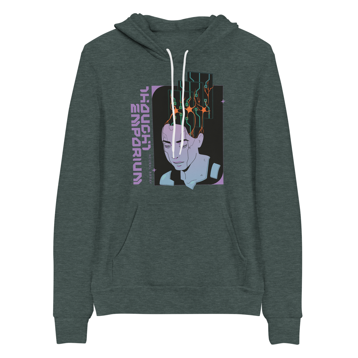 Neuron Array | Light Pullover Hoodie