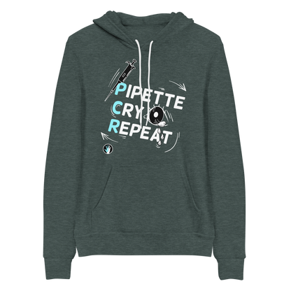 Pipette Cry Repeat | Light Pullover Hoodie