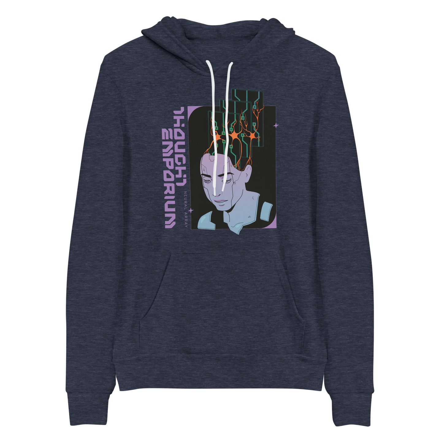 Neuron Array | Light Pullover Hoodie