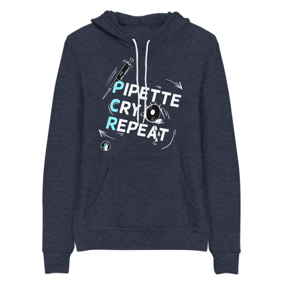 Pipette Cry Repeat | Light Pullover Hoodie