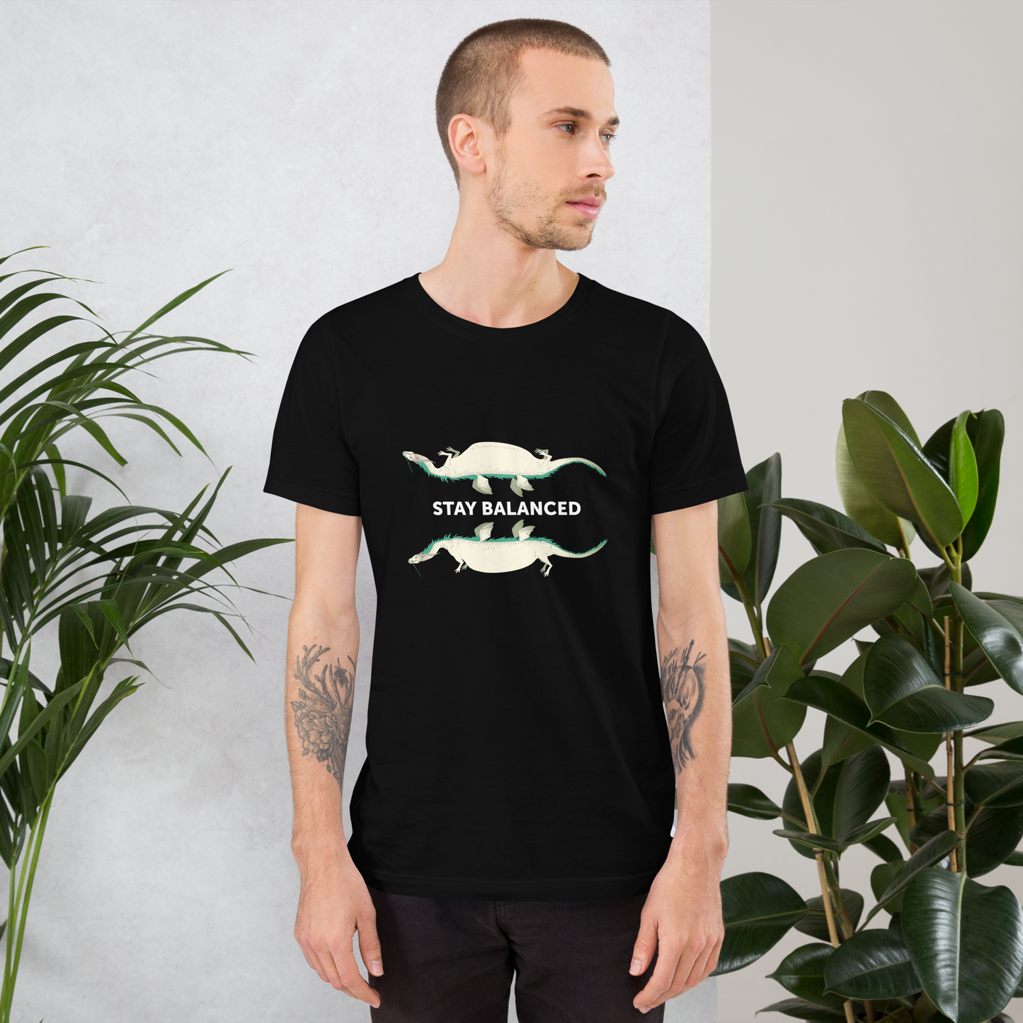 Stay Balanced Dragons | Comfort Tee