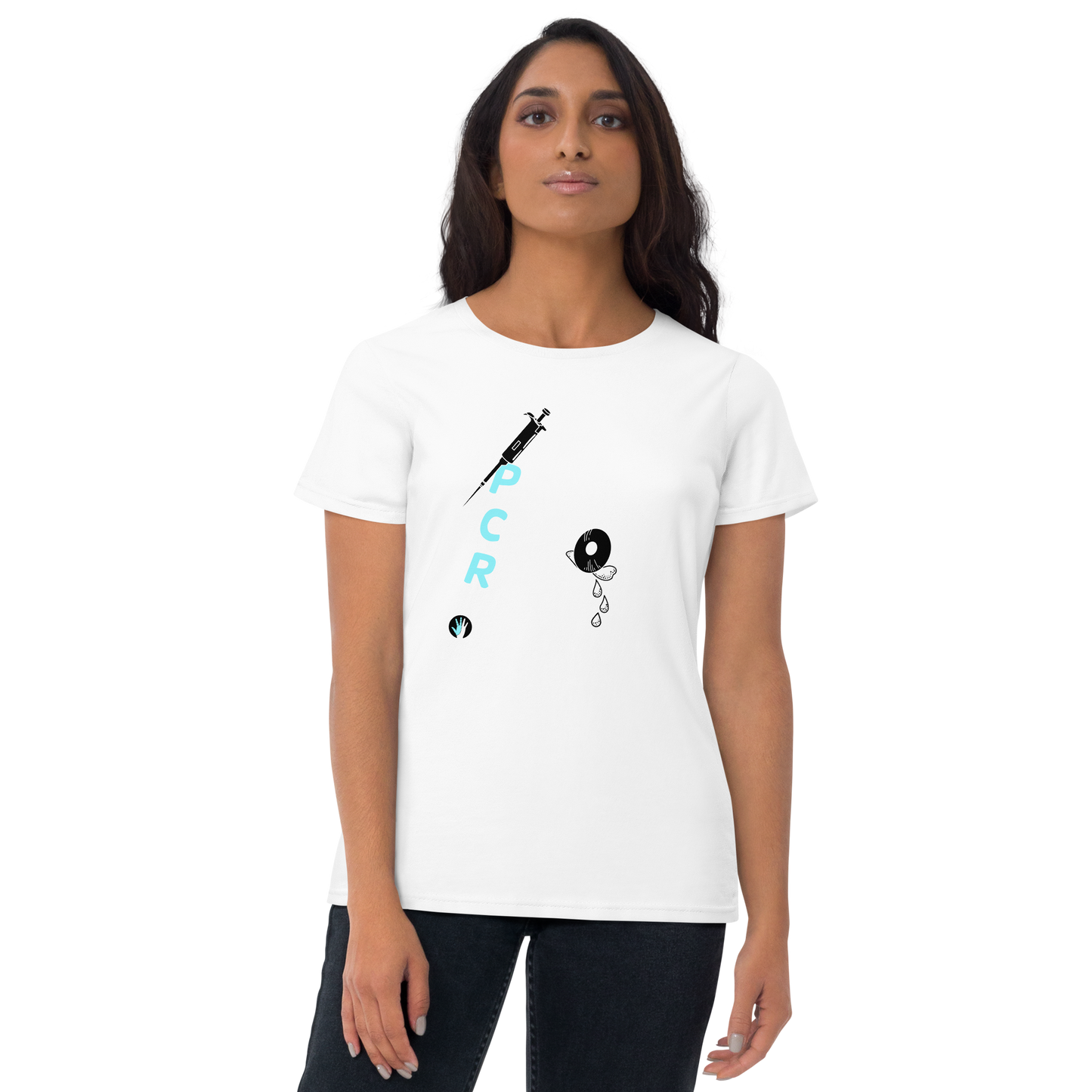 Pipette Cry Repeat | Women's short sleeve t-shirt