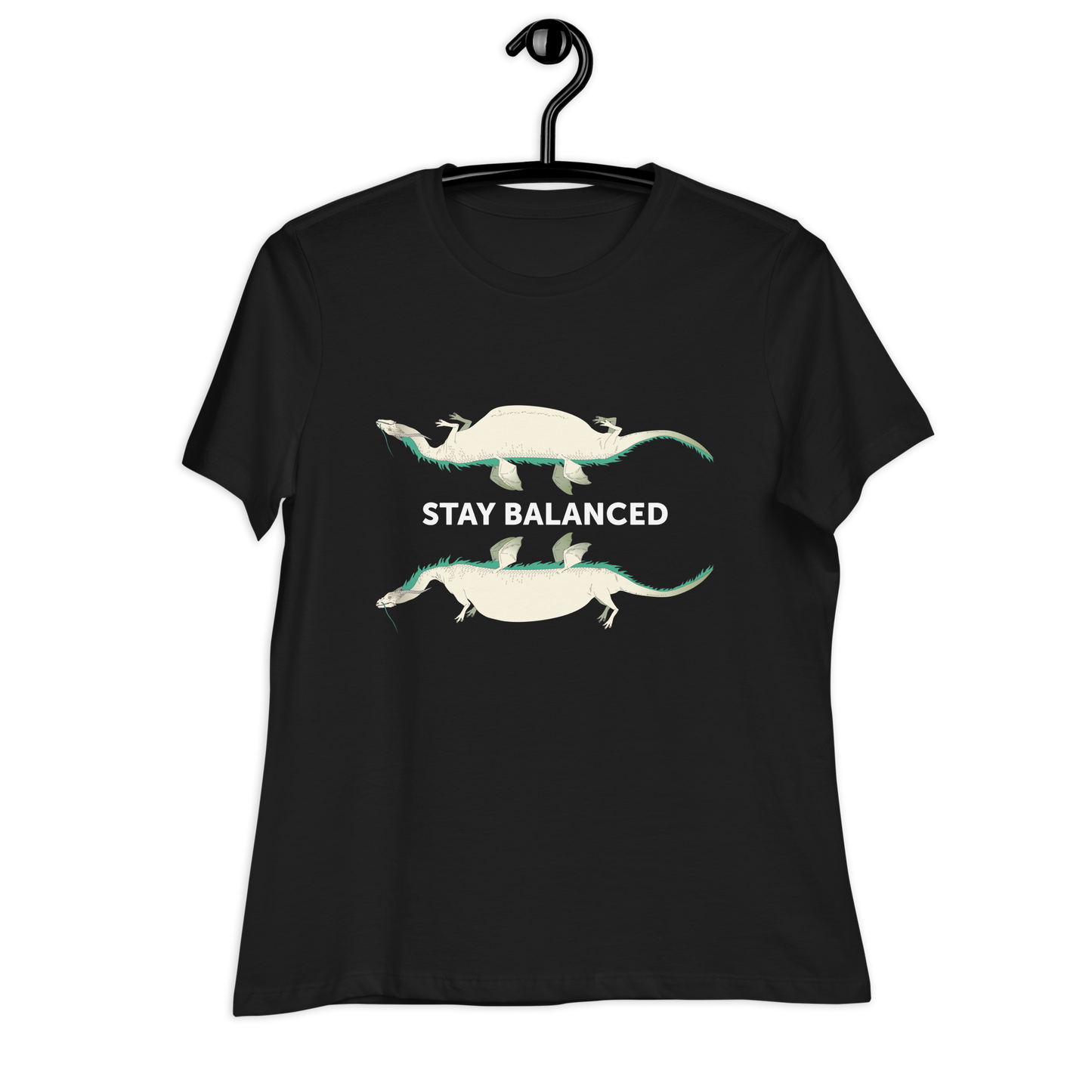 Stay Balanced Dragons | Women' Short Sleeves T-Shirt