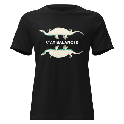 Stay Balanced Dragons | Women' Short Sleeves T-Shirt